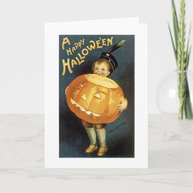 A Happy Halloween Card (Front)