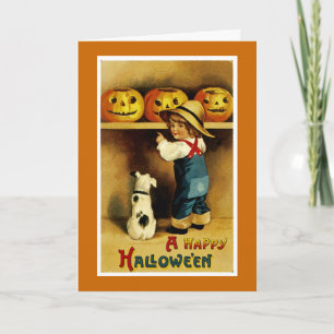 A Happy Halloween Card