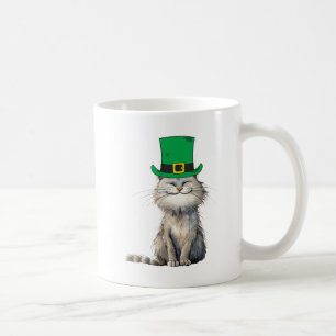A happy Irish Cat Coffee Mug