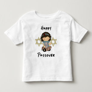 A Happy Passover Girl Toddler T-Shirt
