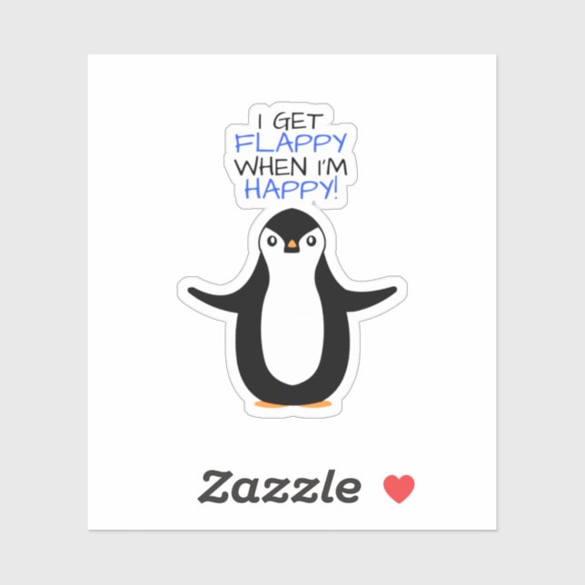 A happy penguin (Sheet)