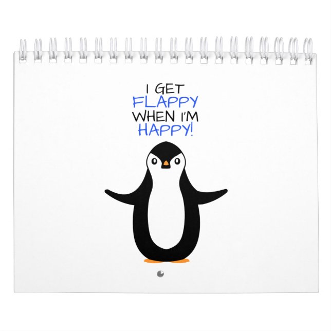 A happy penguin calendar (Cover)