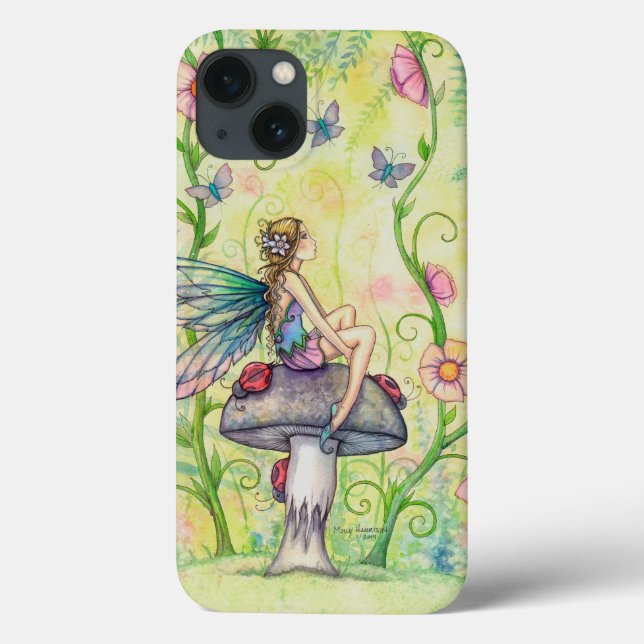 A Happy Place Fairy Fantasy Illustration Case-Mate iPhone Case (Back)