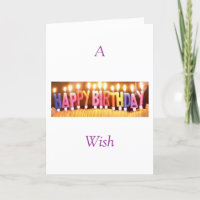 A Happybirthday Wish