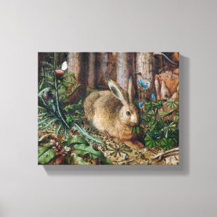 A Hare in the Forest (1585) , Canvas