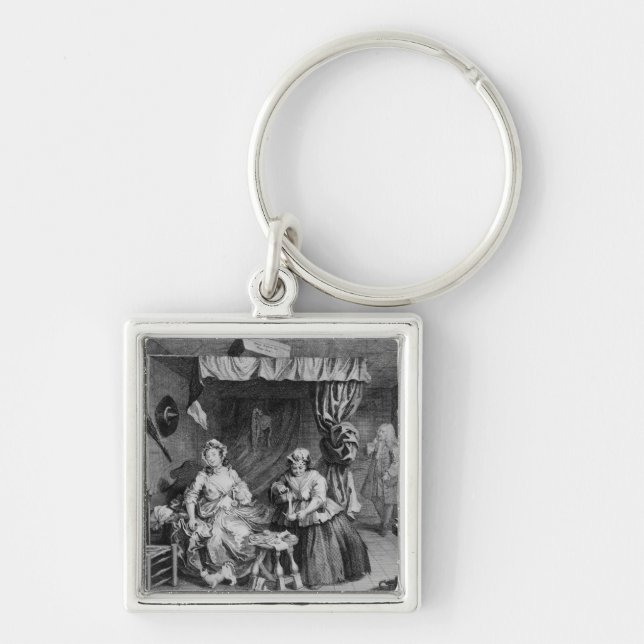 A Harlot's Progress Key Ring (Front)