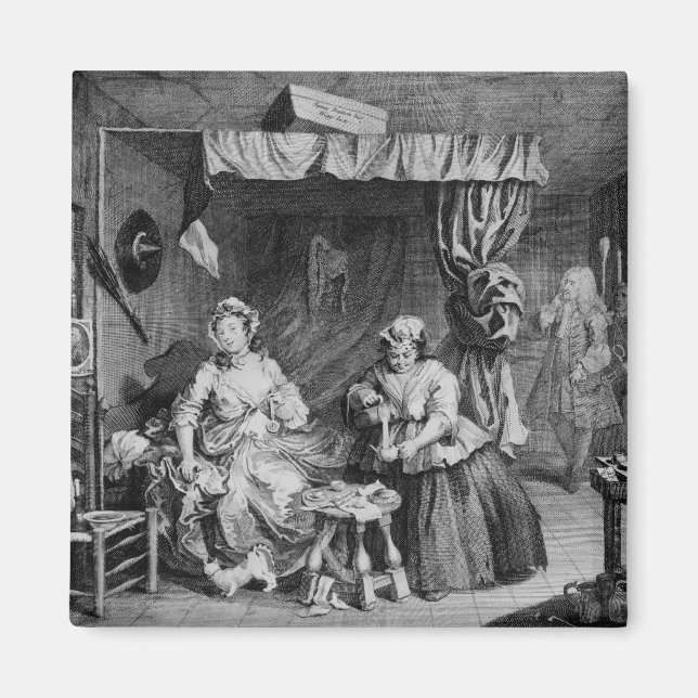 A Harlot's Progress Magnet (Front)