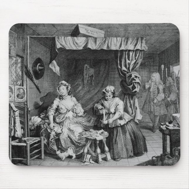 A Harlot's Progress Mouse Mat (Front)