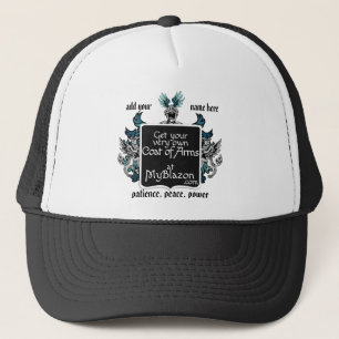 A hat adorned with your very own coat of arms
