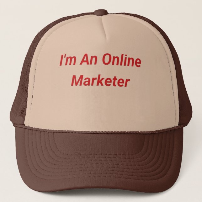 A Hat for the online marketer (Front)