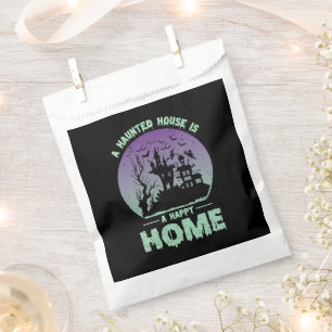 A Haunted House is a Happy Home Favour Bags