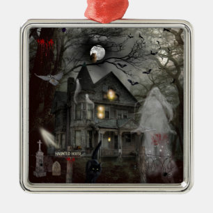 A Haunted Tale Metal Tree Decoration