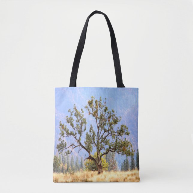 A hazy day in the valley... tote bag (Front)