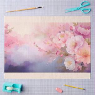 A Hazy Floral Blossom Design #2 Tissue Paper