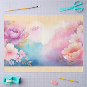 A Hazy Floral Blossom Design #7 Tissue Paper