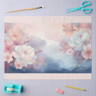 A Hazy Floral Blossom Design #8 Tissue Paper