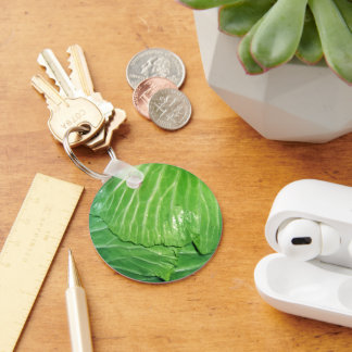 A Head of Cabbage Key Ring