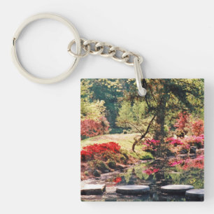 A Healing Path & A Healing Place Key Ring