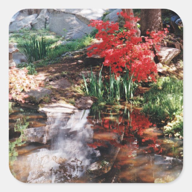 A Healing Place Square Sticker (Front)