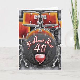 A Heart Beat 4 U Holiday Card