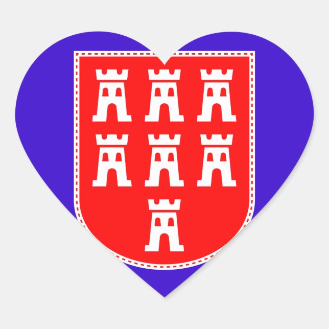 A heart for Saxonia Sticker (Front)