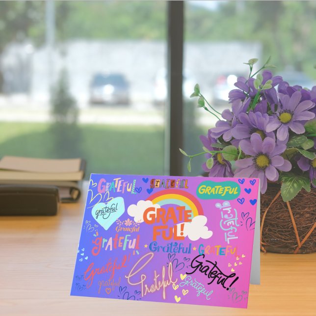 A Heart Full of Gratitude Thank You Card (Creator Uploaded)