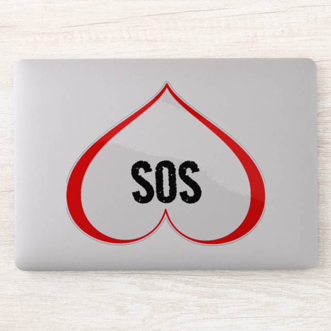 A HEART IN DISTRESS SOS Red (Computer)