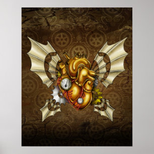 A Heart to Take Flight Poster-- Red Poster