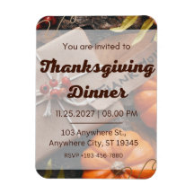 A Heartfelt Invitation to a Delicious Thanksgiving