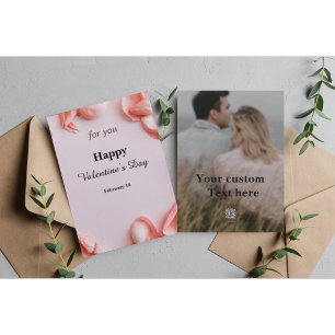 A Heartfelt Message Personalised Valentine Card
