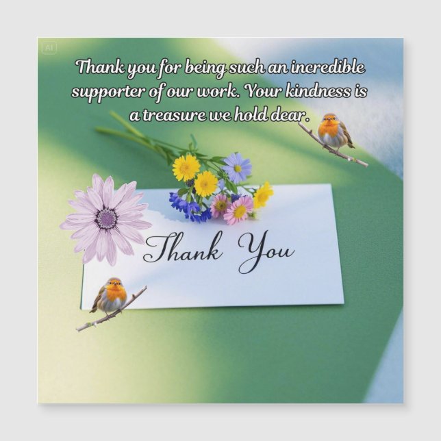 A Heartfelt Thank You (Front)