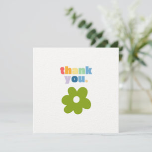 A Heartfelt Thank You Card