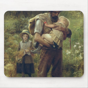 A Heavy Burden Mouse Mat
