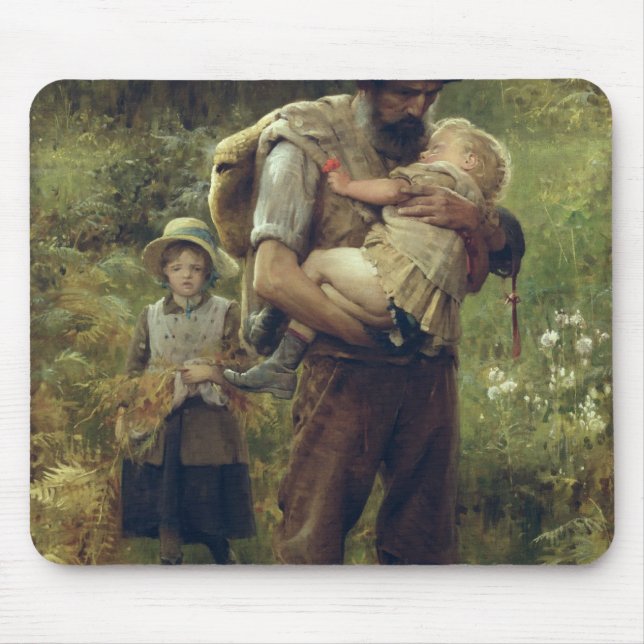 A Heavy Burden Mouse Mat (Front)