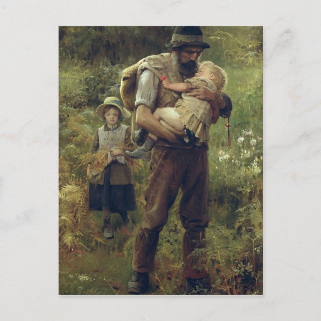 A Heavy Burden Postcard (Front)