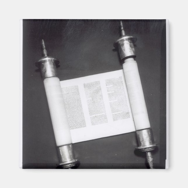 A Hebrew Scroll Magnet (Front)