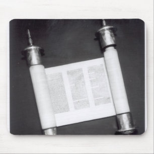 A Hebrew Scroll Mouse Mat