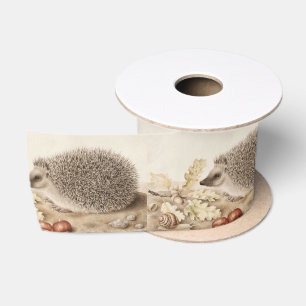 A Hedgehog in a Landscape by Giovanna Garzoni Satin Ribbon