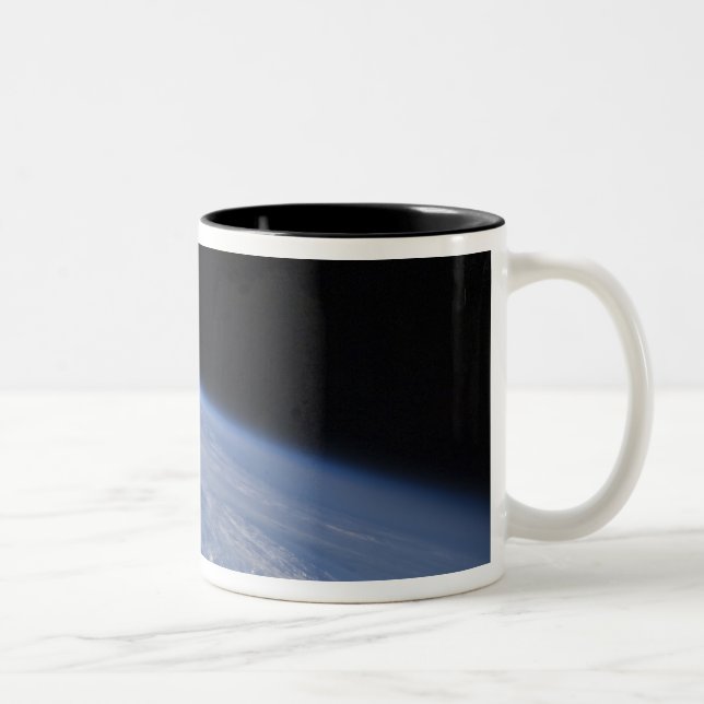 A high-oblique view Two-Tone coffee mug (Right)