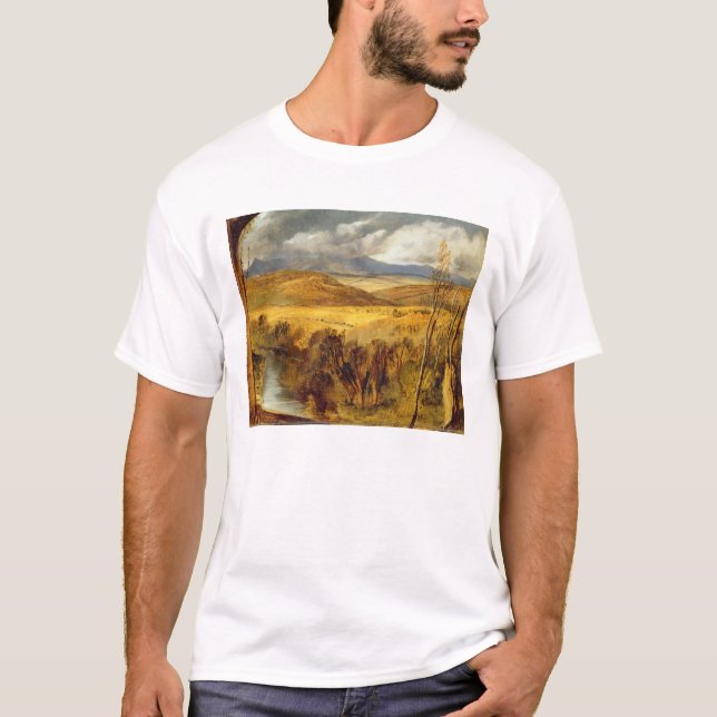 A Highland Landscape, c.1825-35 (oil on board) T-Shirt (Front)