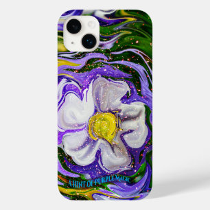 A hint of purple Magic - Flower power Case-Mate iPhone 14 Plus Case