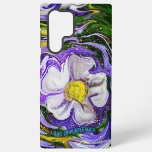 A hint of purple Magic - Flower power Samsung Galaxy Case