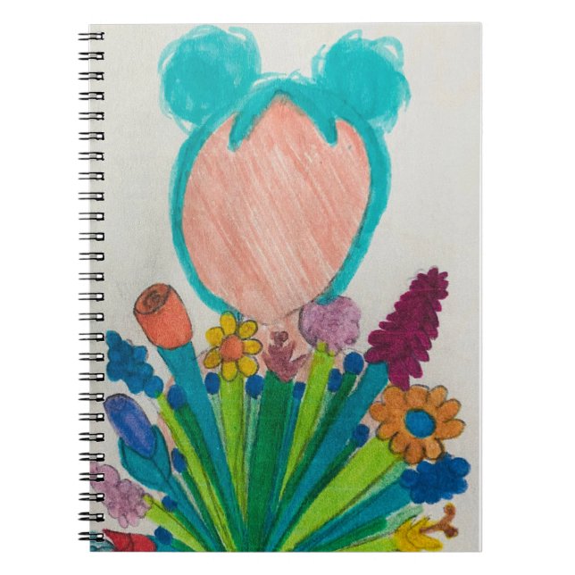 A Hint of Z "Confident Flo" notebook (Front)