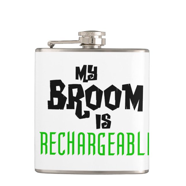 a hip flask (Front)