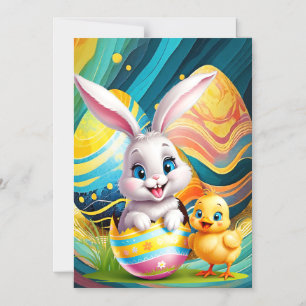 A HIPPITY HOPPITY EASTER TO YOU MAGNETIC INVITATION