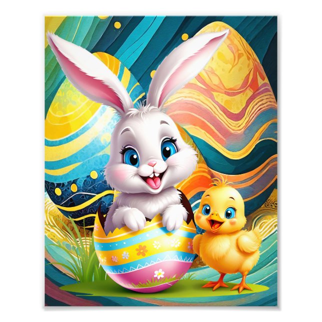 A HIPPITY HOPPITY EASTER TO YOU PHOTO PRINT (Front)