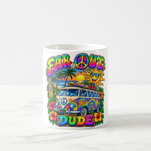  a hippy coffee cup. mug (Center)