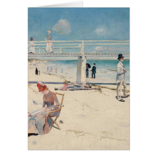 A Holiday at Mentone - Charles Conder Card