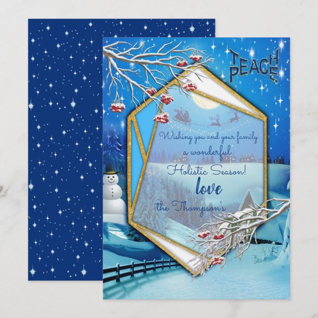 A Holistic Season Invitation (Front/Back)