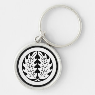 a holly around key ring